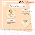 Personalisierte Frühstücksbrett Herz für Kinder und Babys – Einzigartige Geschenkideen mit Liebe zum Detail! Schloss Regenbogen